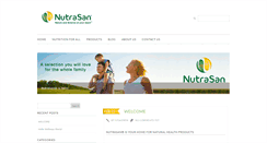 Desktop Screenshot of nutrasan.com